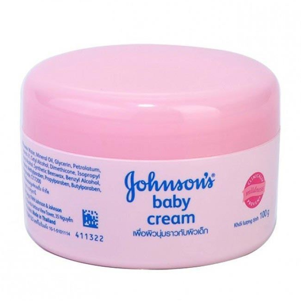 Johnsons Baby Milk Cream Pink Jar - 50gm