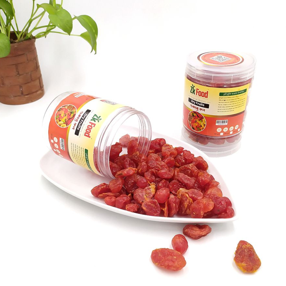 ZK FOOD Dry Cherry Tomatoes Fruits - 250gm - 325816999