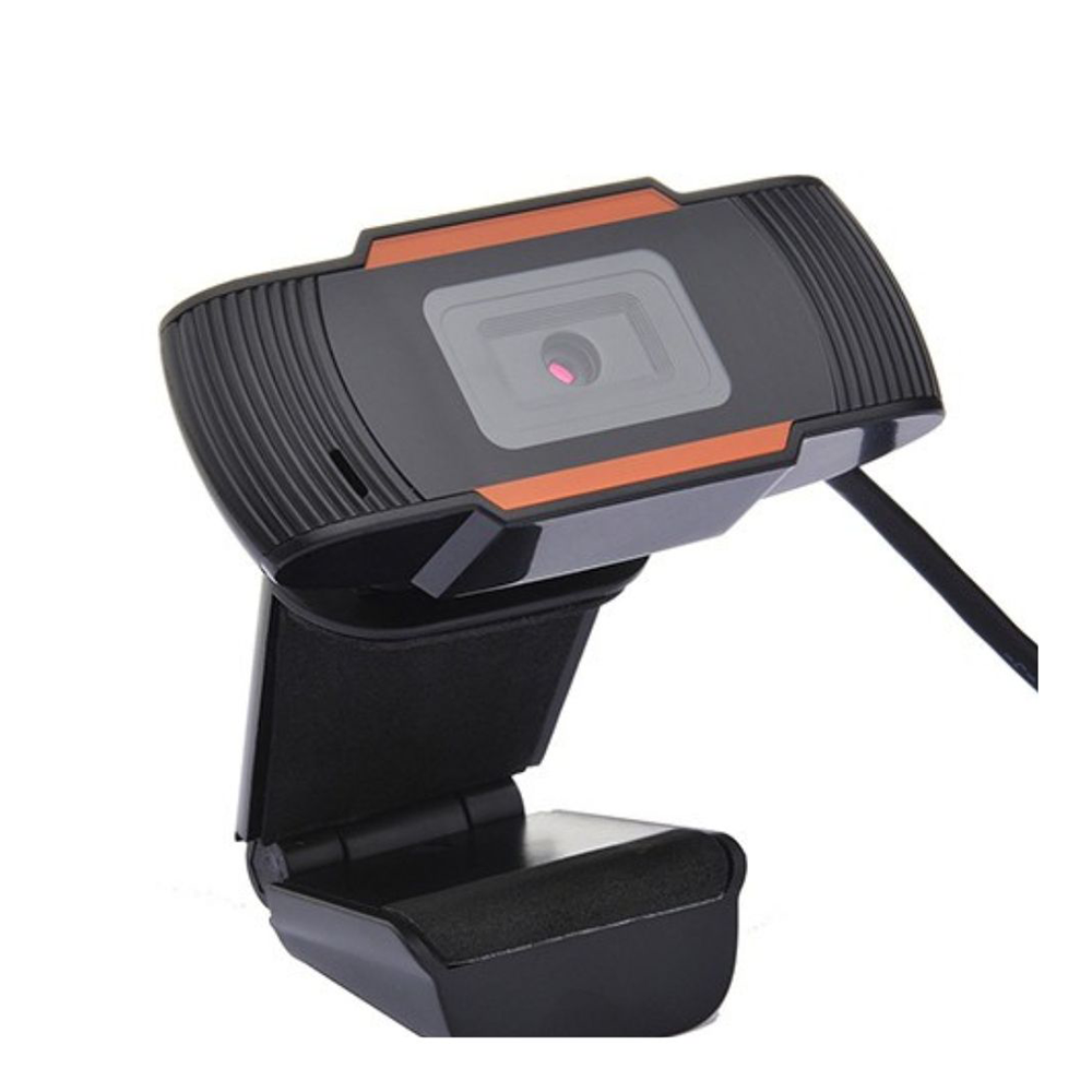 Z05 720P HD Webcam with Built-in Microphone - Black