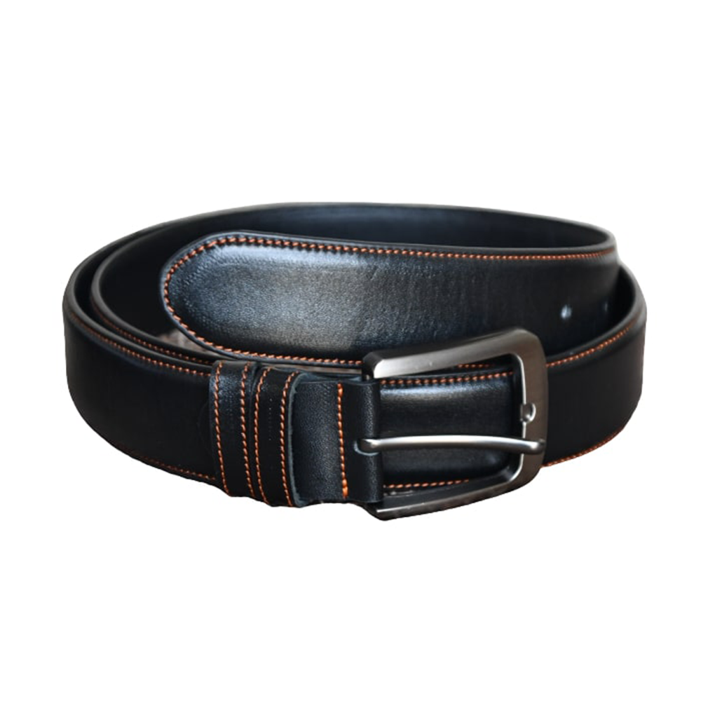 Loretta Leather Belt For Men - LLB - 0045 - Black