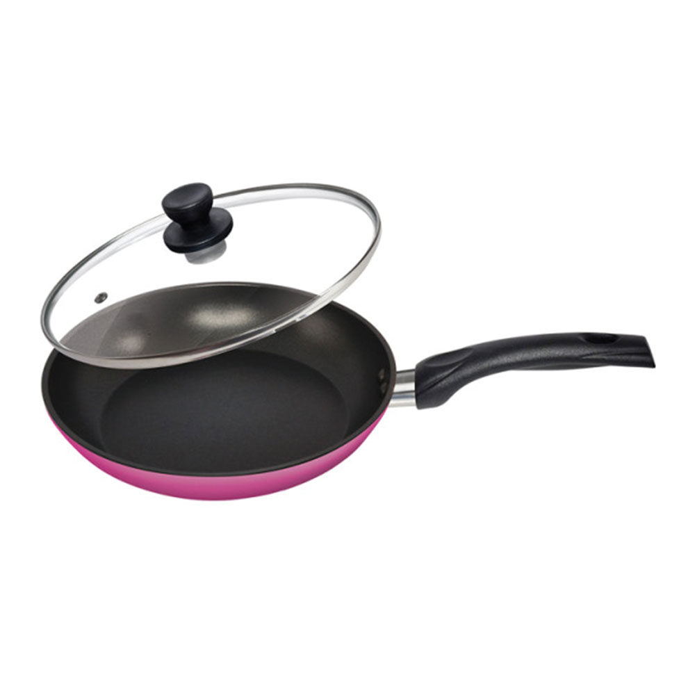 Marcel MCW-SFGC2400 Straight Fry Pan with Glass Lid