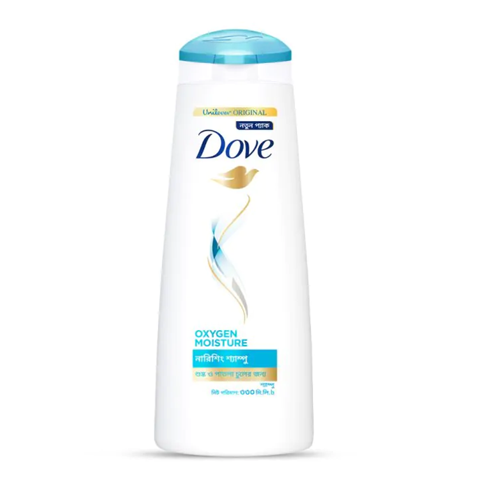 Dove New Oxygen Moisture Shampoo - 330ml