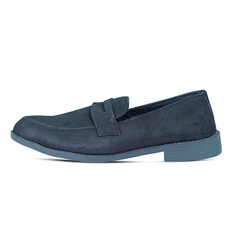 PU Leather Tassel Loafer For Men Black T5