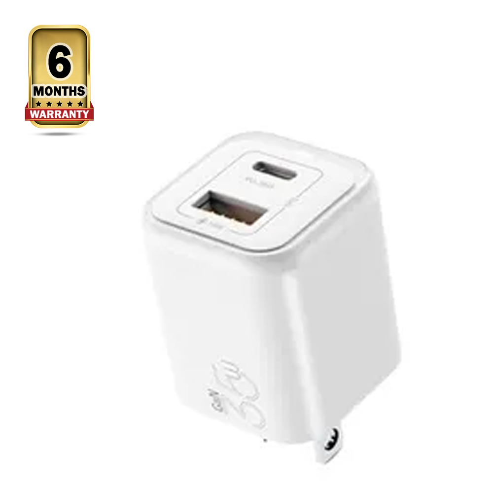 Vyvylabs GAN35BU-01 GaN 35W Fast Charger - US Plug - White