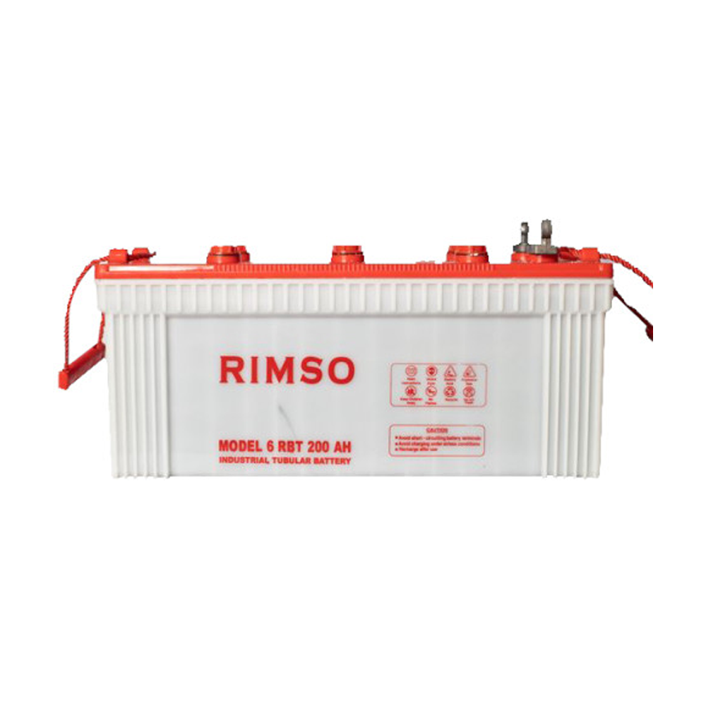 Rimso 6RTB200A Tubular Lead Acid IPS Battery - 200AH