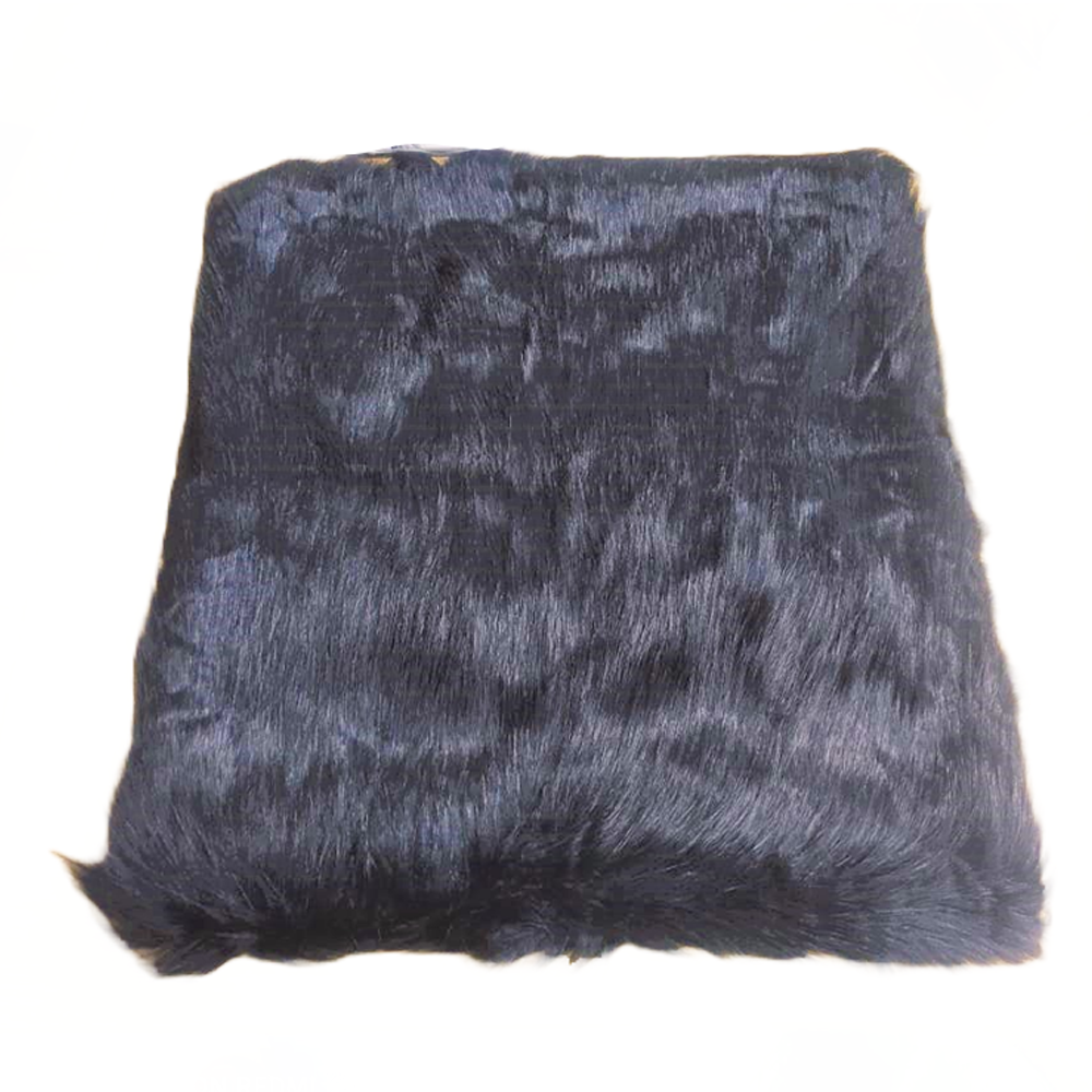 Cotton Cushion Cover - Black - 15X16 Inch