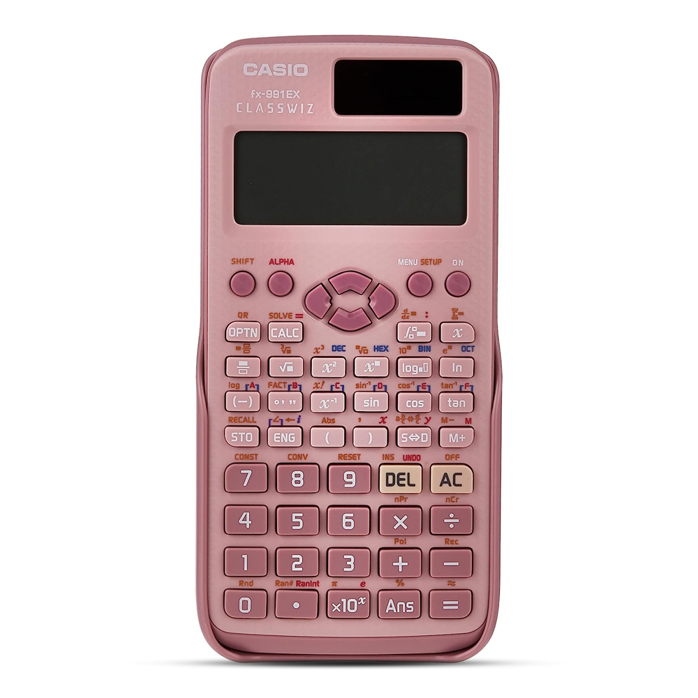 Casio FX 991EX PK W DH Engineering or Scientific Calculator Pink