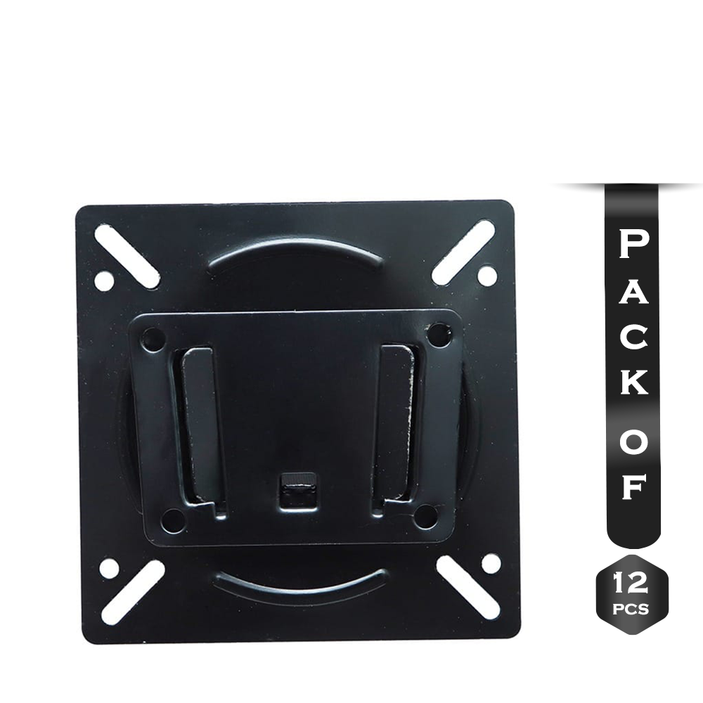 Pack of 12Pcs Electro EMWM Mini Wall Mount - Black