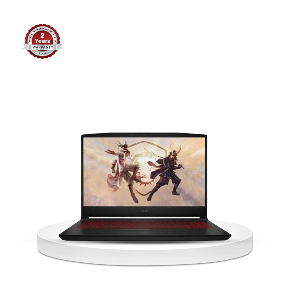 MSI KATANA GF66 12UC Intel Core I7 12th Gen - RTX3050 Ram - 512GB NVMe PCIe GEN4 SSD - 15.6inch FHD 144Hz Laptop - Black