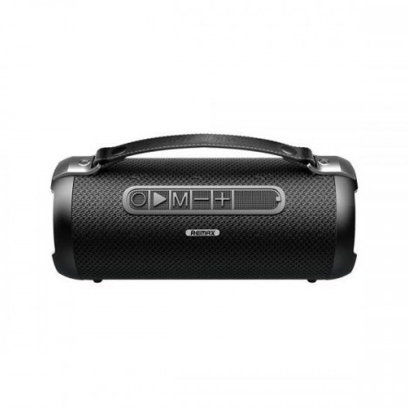 Remax RB-M43 Gwens Series Outdoor Wireless TWS Rock Style Portable Speaker - Black