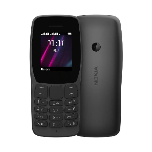 Nokia 110 Feature Phone-Black (Made in Vietnam) 