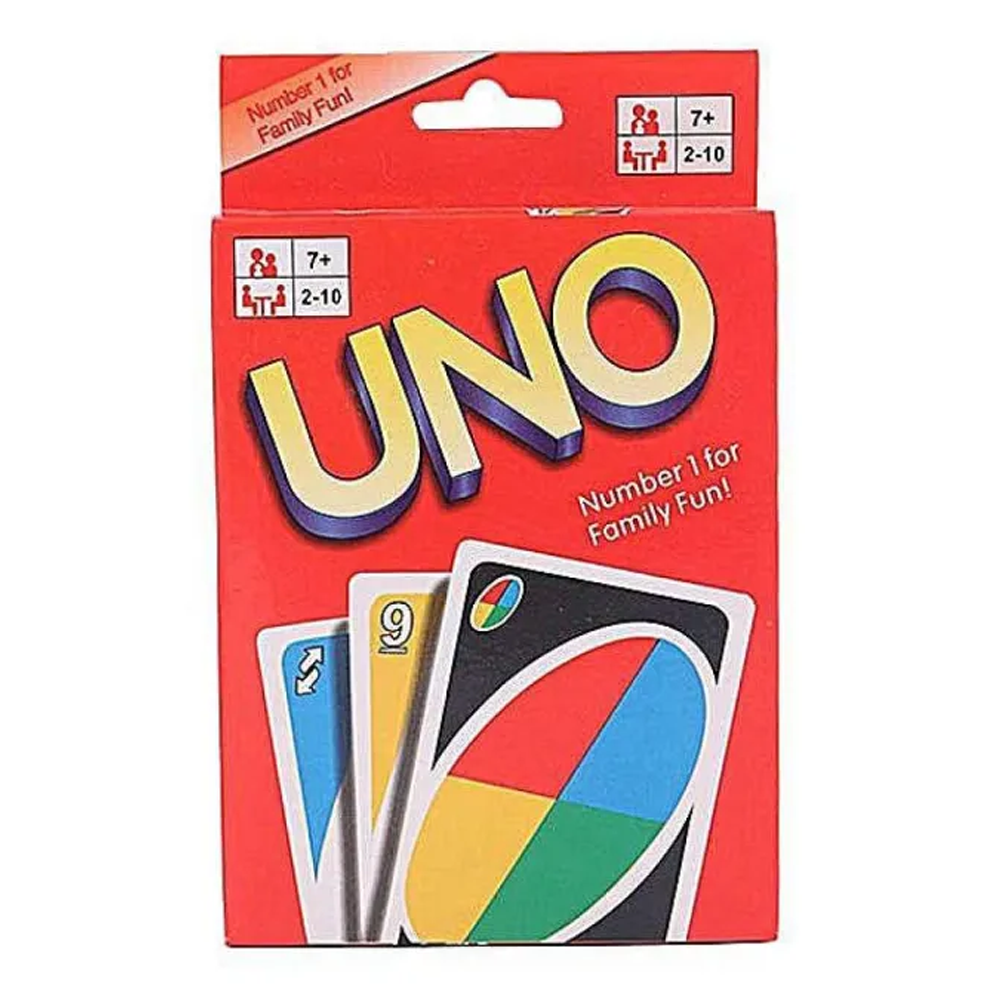 Paper Uno Card - Multicolor