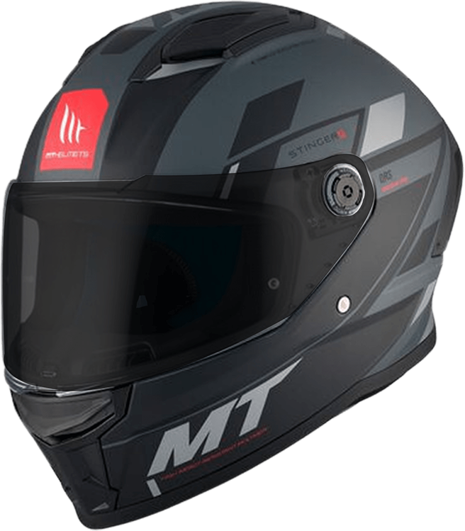 MT Stinger 2 fullface helmet matt black