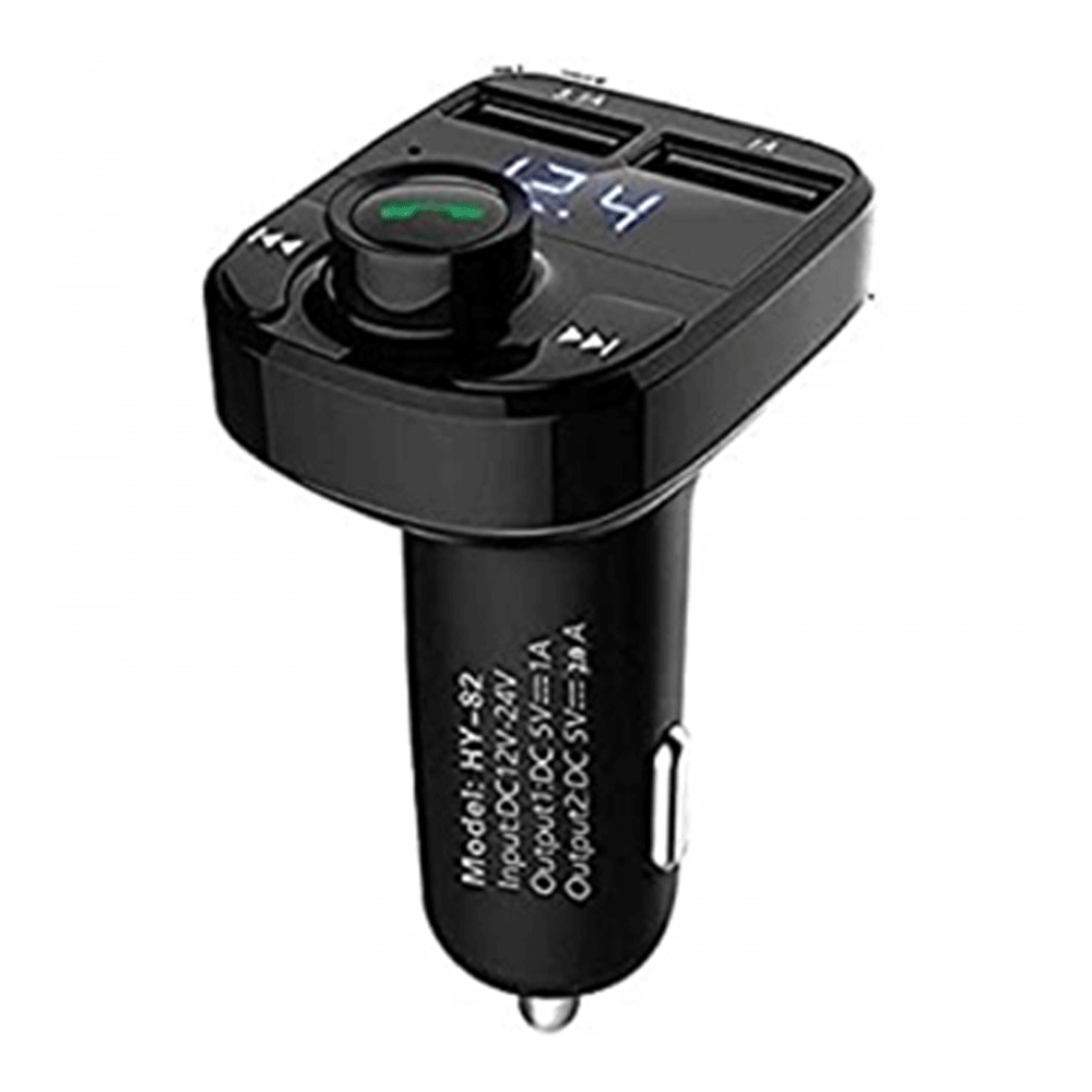 X8 Dual Usb Car Charger Handsfree Wireless Bluetooth Fm Transmitter Music Adapter 2.0A