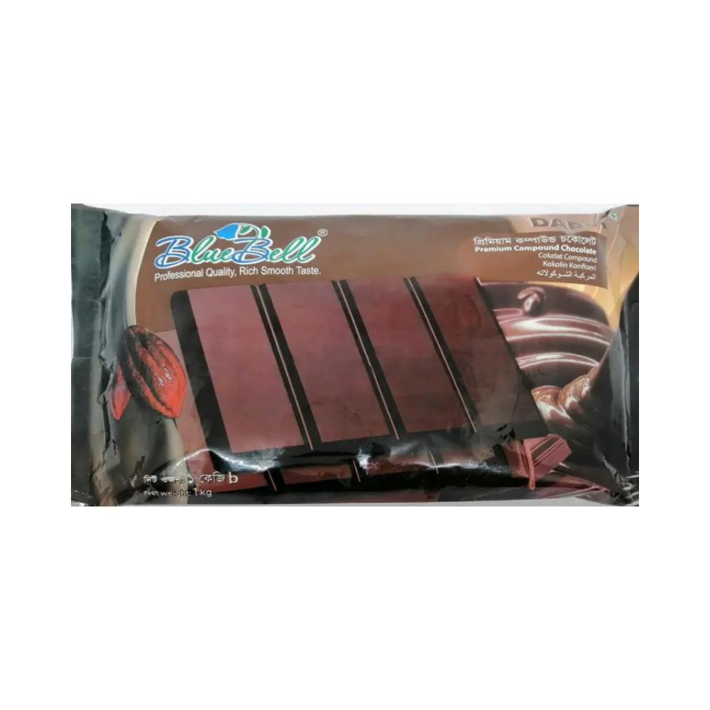 Blue Bell Premium Dark Compound Chocolate - 1 Kg