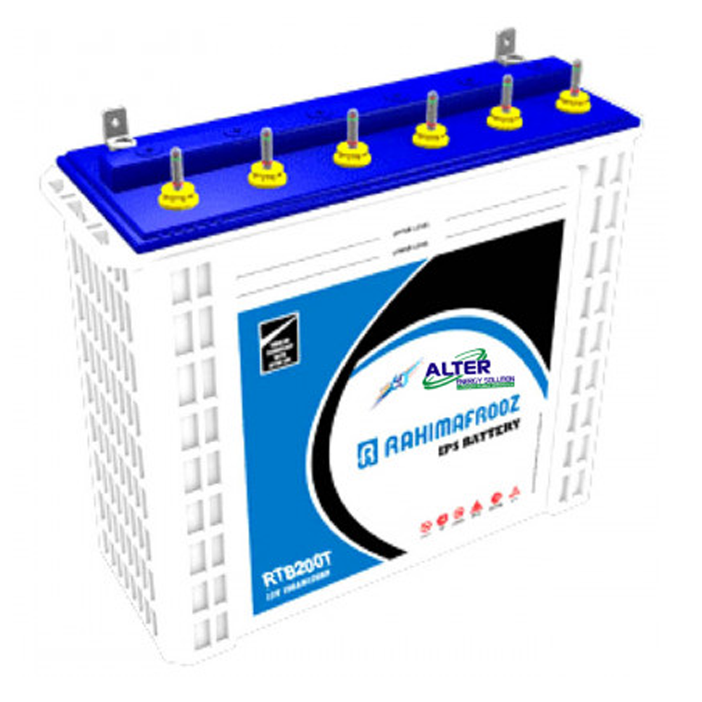 Rahimafrooz RTB 200 Tall Tubular Battery - 200Ah