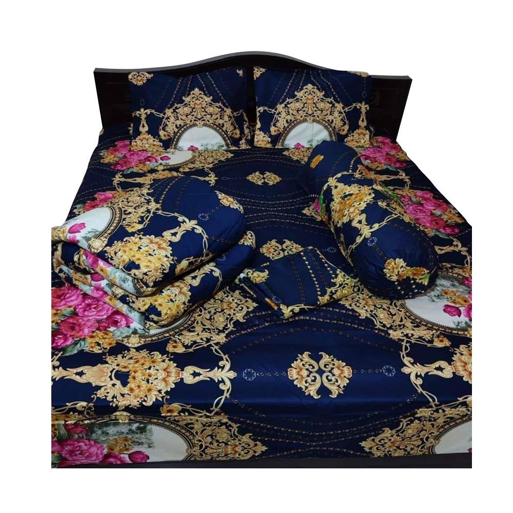 Fashionable Twill Comforter Set Five In One - CFS-46 - Multicolor