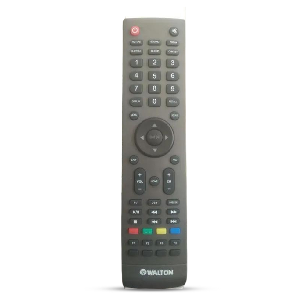 Walton Smart LED TV Remote Black