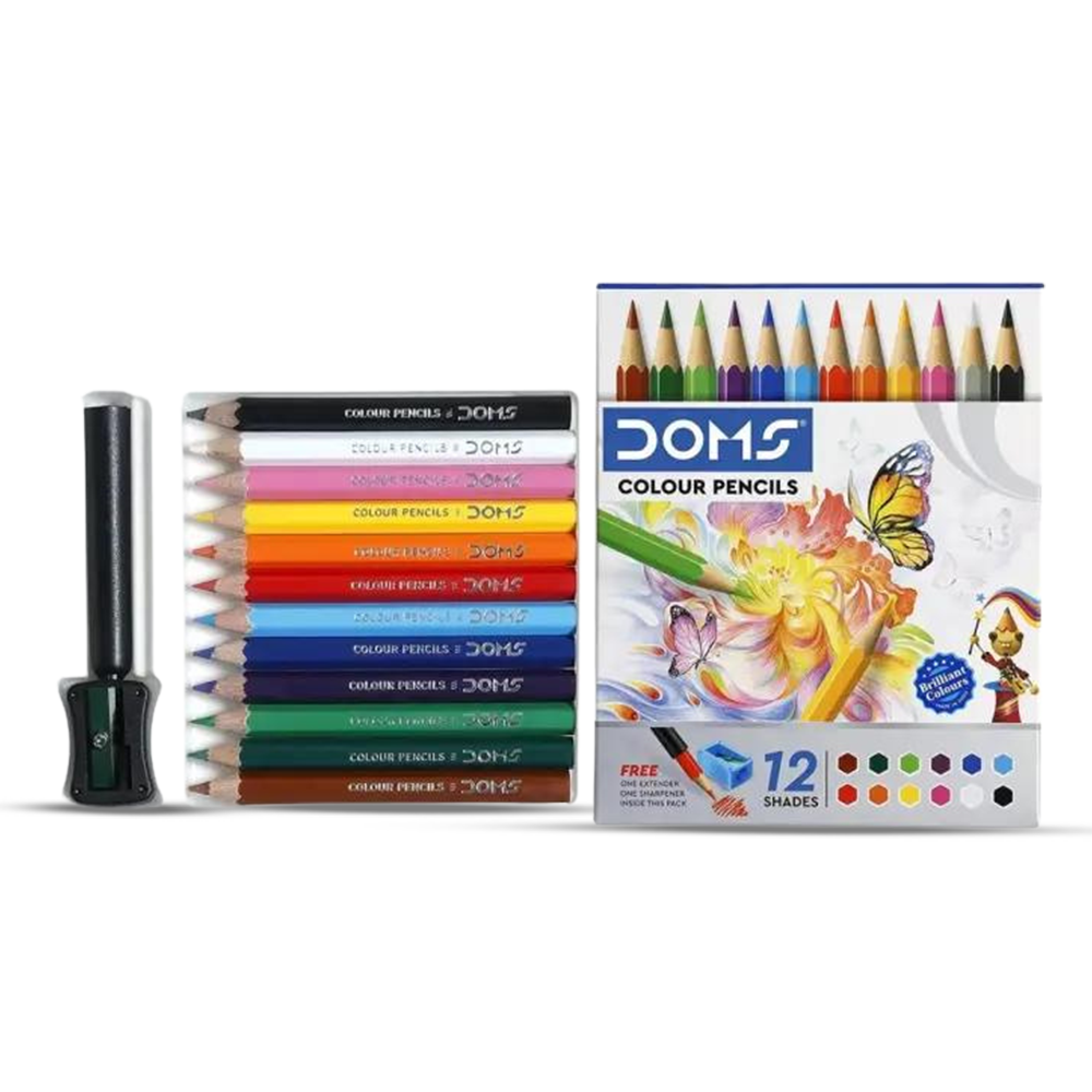 Doms Color Pencil - Small - 12 Shades