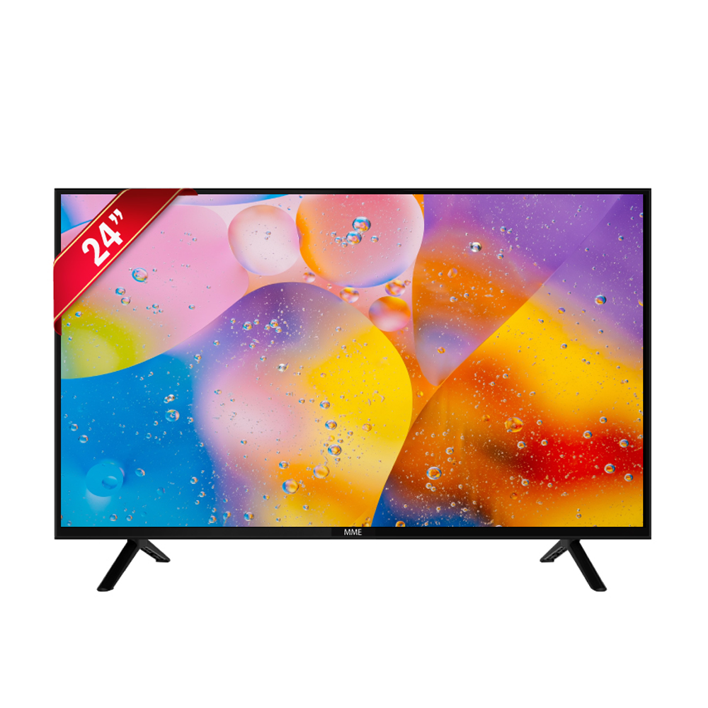 MME Basic Double Glass LED TV - 24 Inch