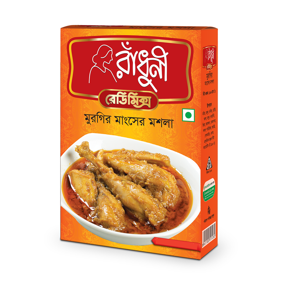 Radhuni Chicken Masala	- 100gm