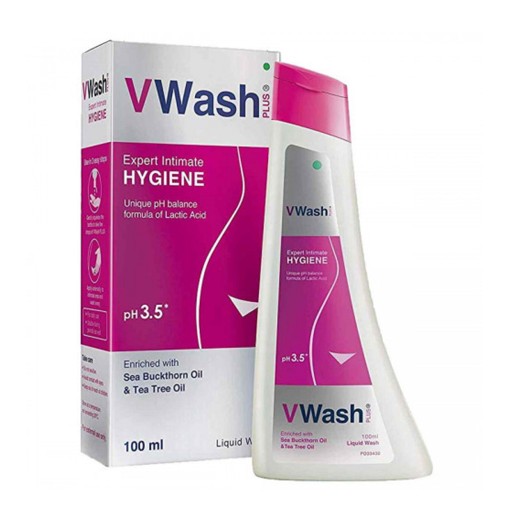 VWash Plus Expert Intimate Hygiene Oil For Women - 100ml 