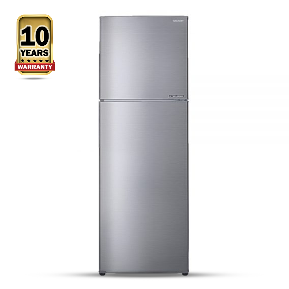 Sharp SJ-EX315E-SL Inverter Refrigerator - 253 Liters - Silver