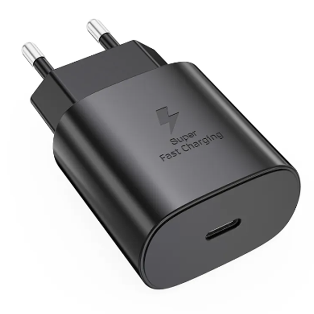 Samsung 25W PD Charger EU Adapter - Black