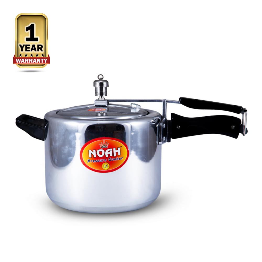 Noah Pressure Cooker - 5.5 Liter - Silver