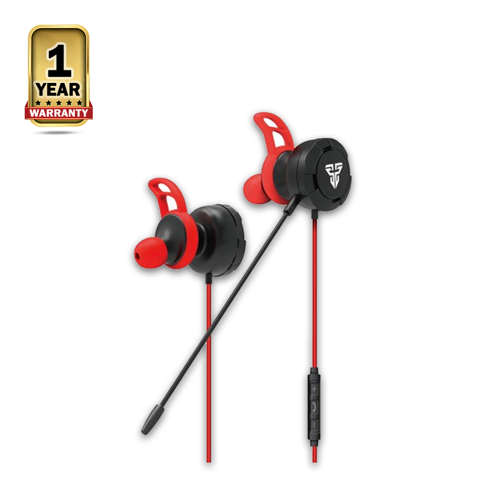 Fantech EG1 Gaming and Music Earphone - Black and Red