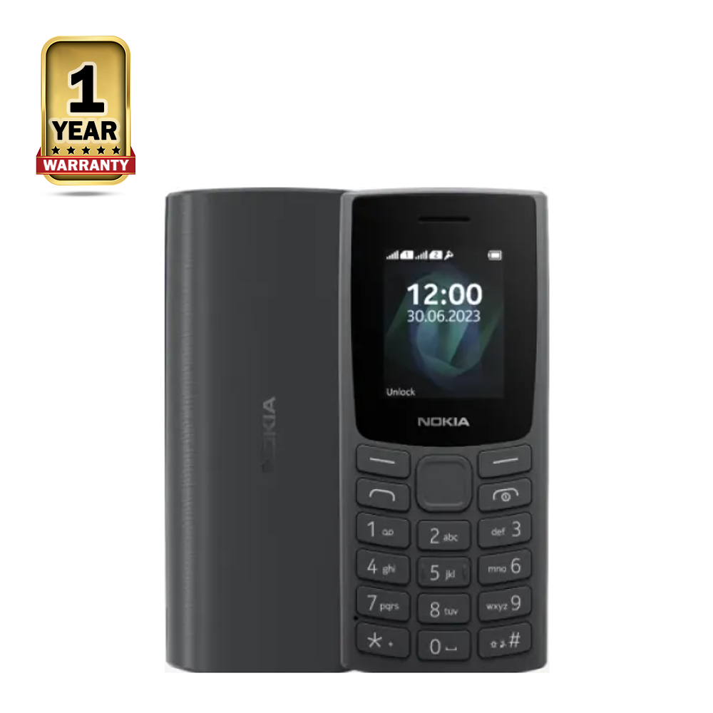 Nokia 106 DS Feature Phone - Black