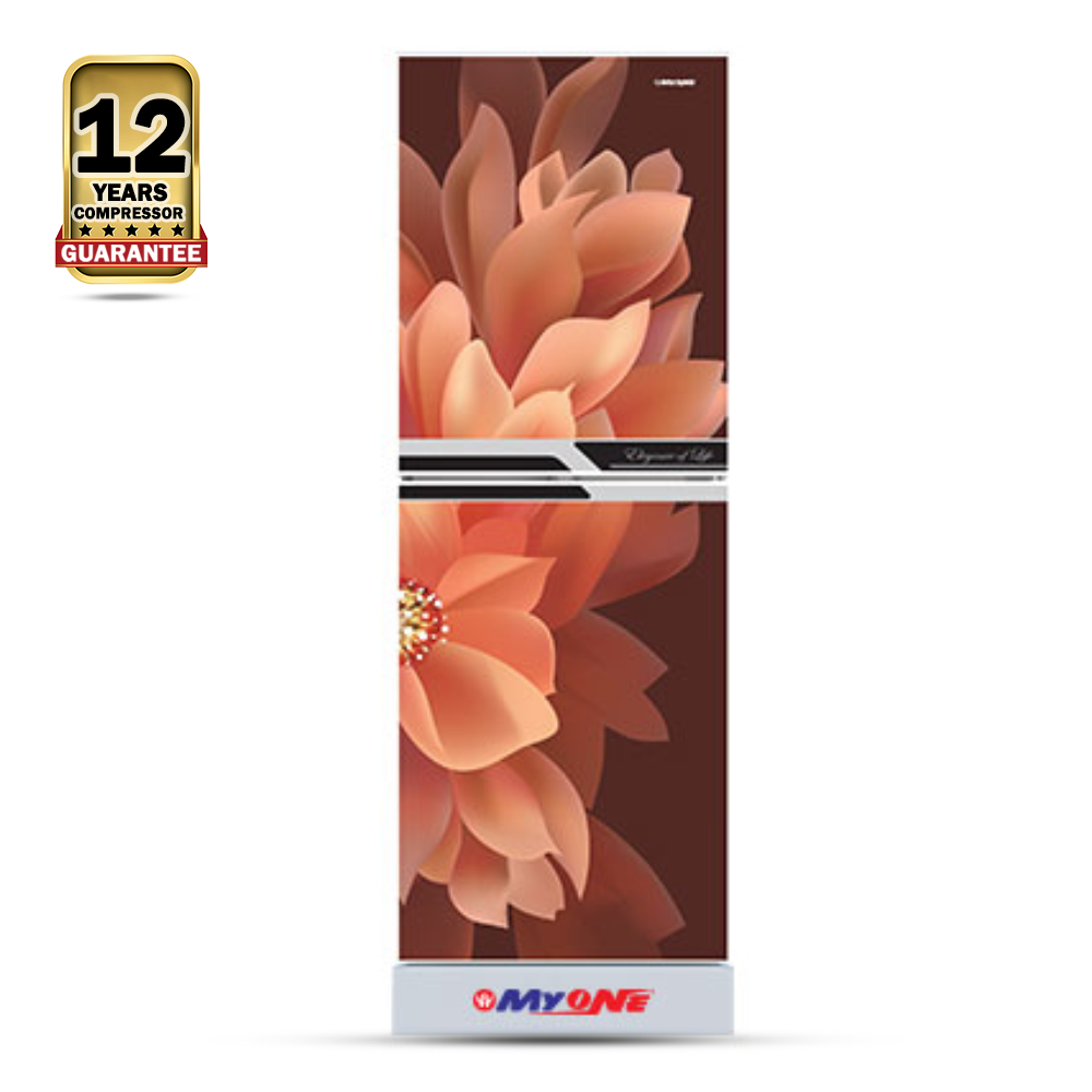 MYONE MY-3X2G Refrigerator - 302 Liter - Dahlia Black