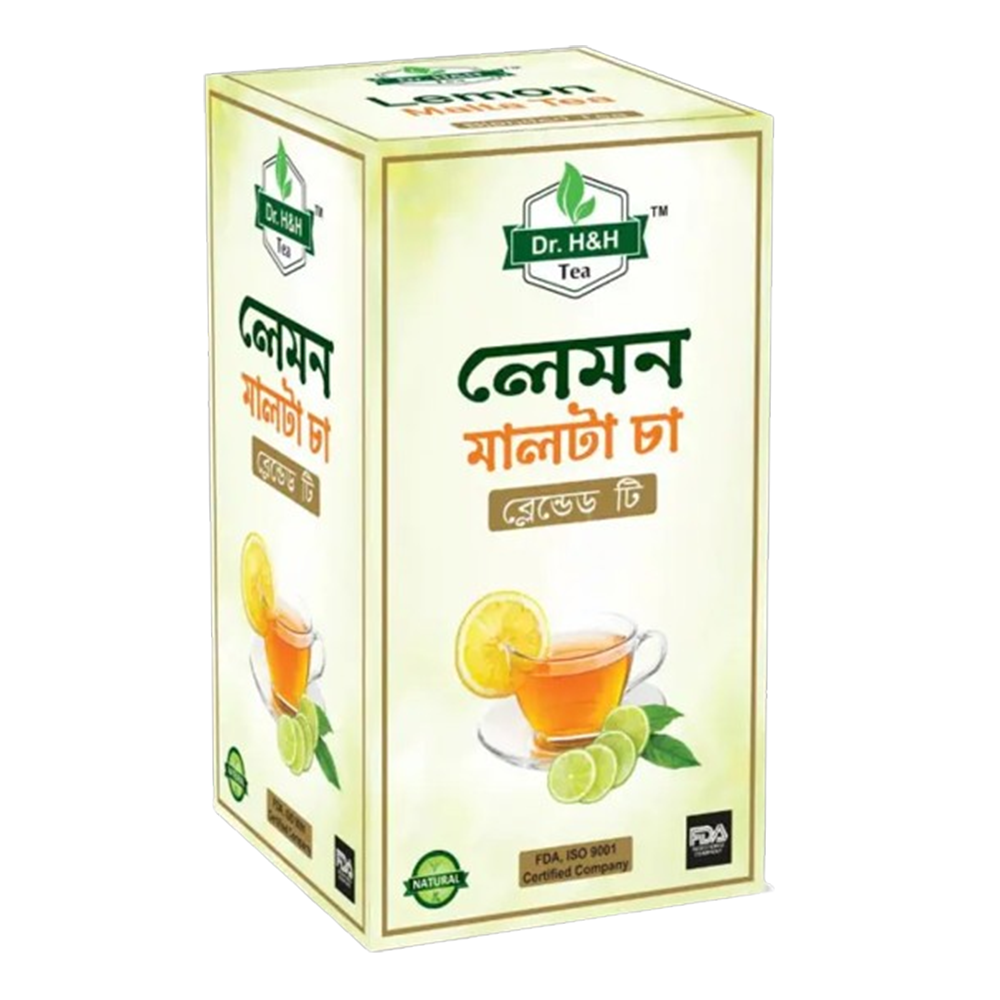 Dr. H&H Lemon Malta Tea Bags - 30Pcs - 60gm