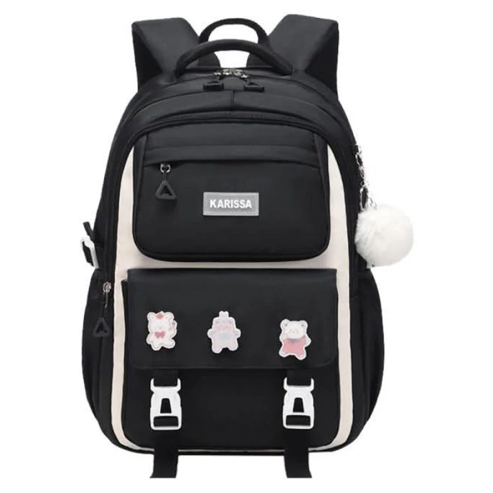 Kids School Bag - Black