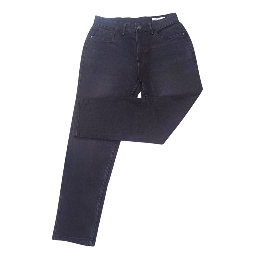 Cotton Denim Slim Fit Jeans Pant For Men - Light Black