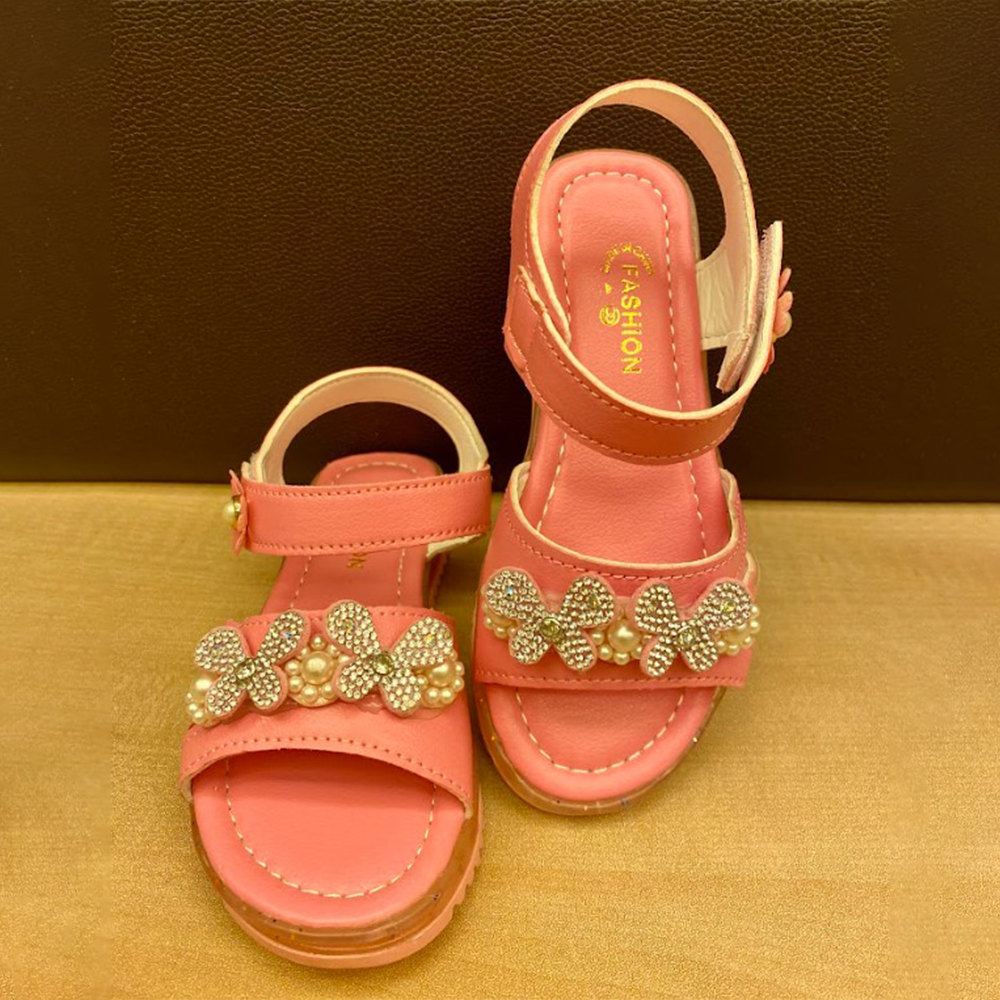 PU Sandal for Girls - Beige - OH.KZ-TA6CPINK-5