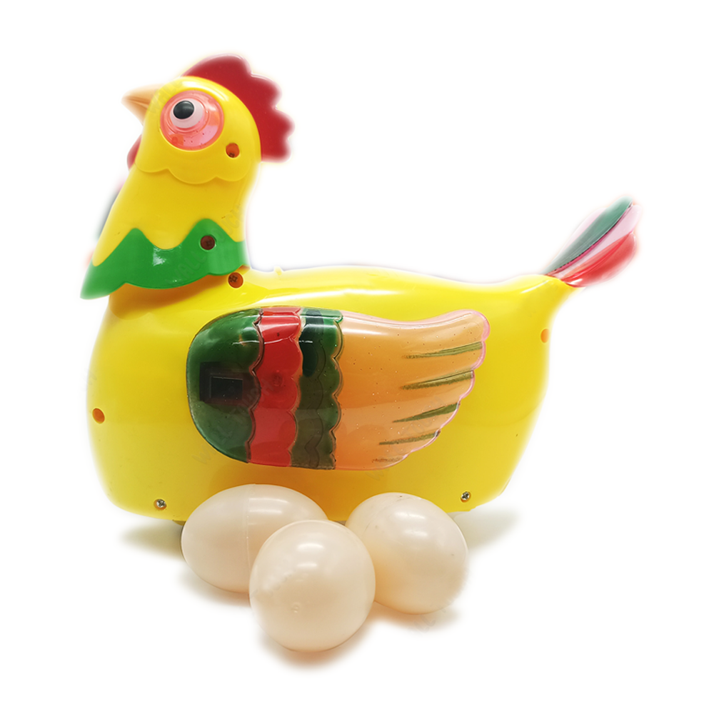 Hen Lay An Egg Toy For Kids  - Yellow - 191275921