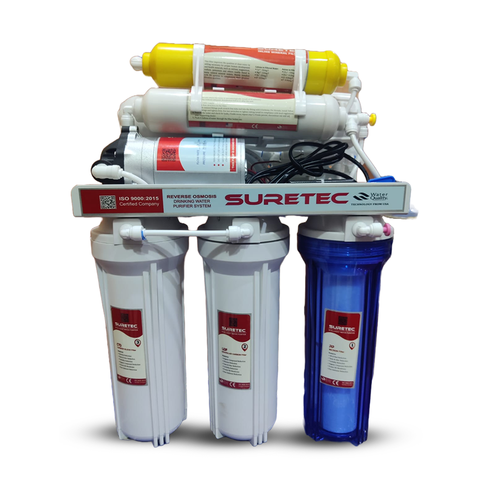 Suretec 6 Stage RO Water Filter 75/100GPD