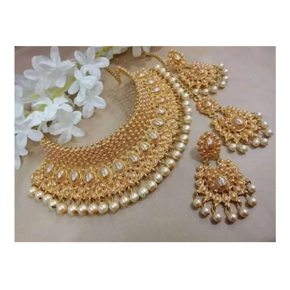 Bride Choker Necklace Jewellery Sets For Women