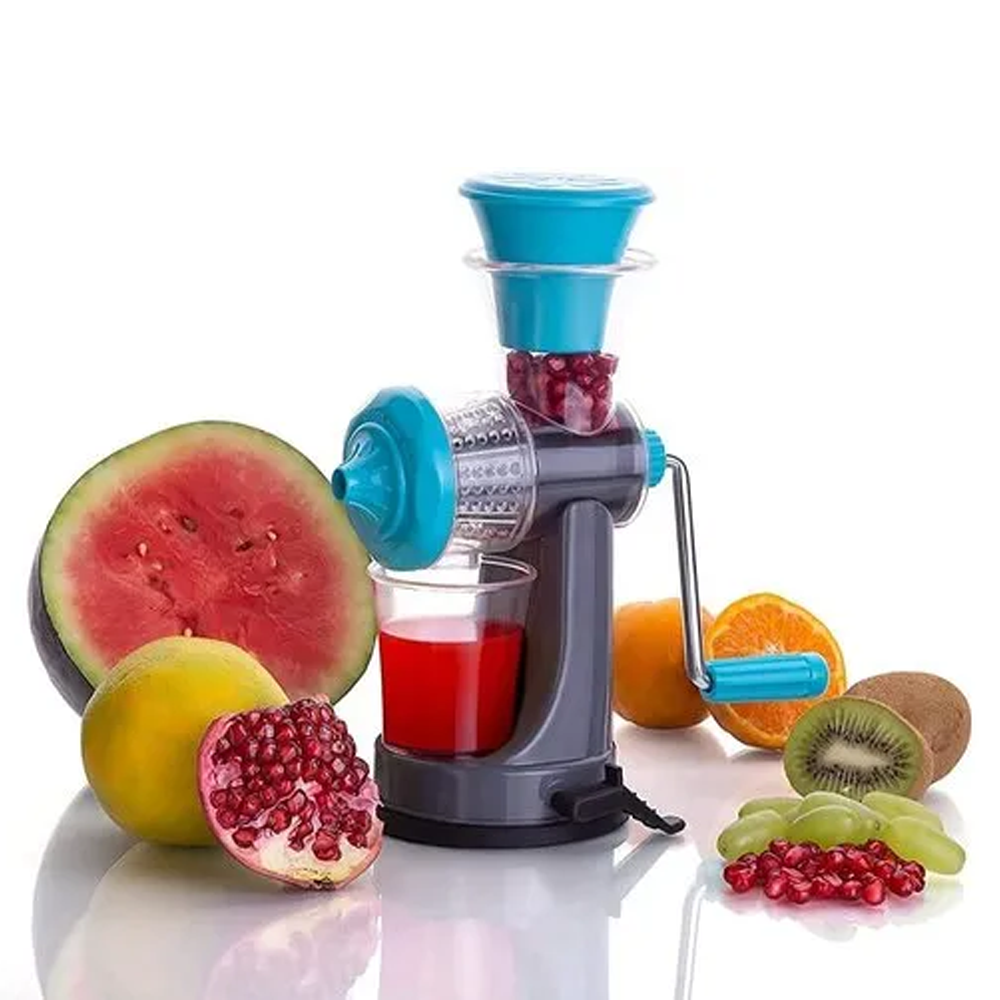 Plastic Small Hand Juicer - Multicolor