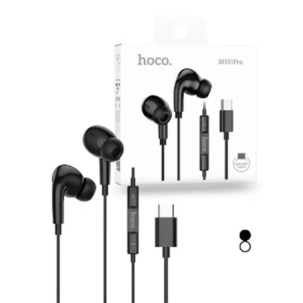 Hoco M101 Pro In-Ear Headphones - Black