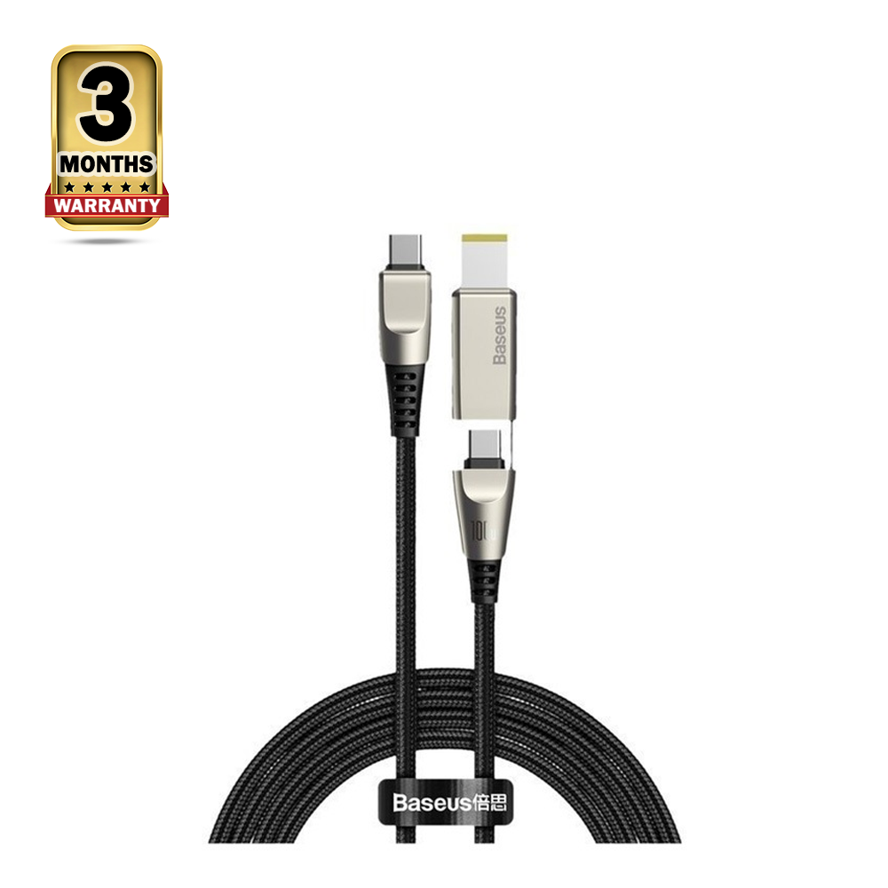 Baseus CA1T2-B01 Flash Series Fast Charging Data Cable - Black