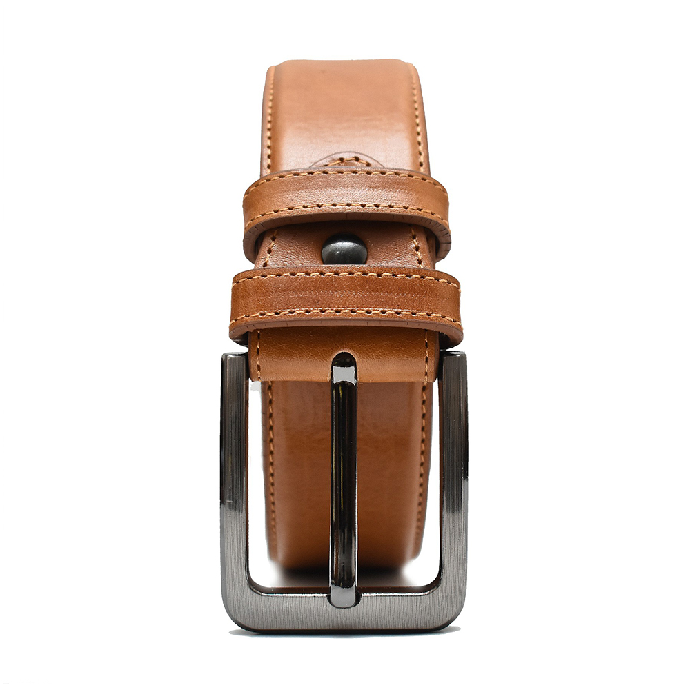 Zays Leather Belt For Men - BL17 - Chocolate