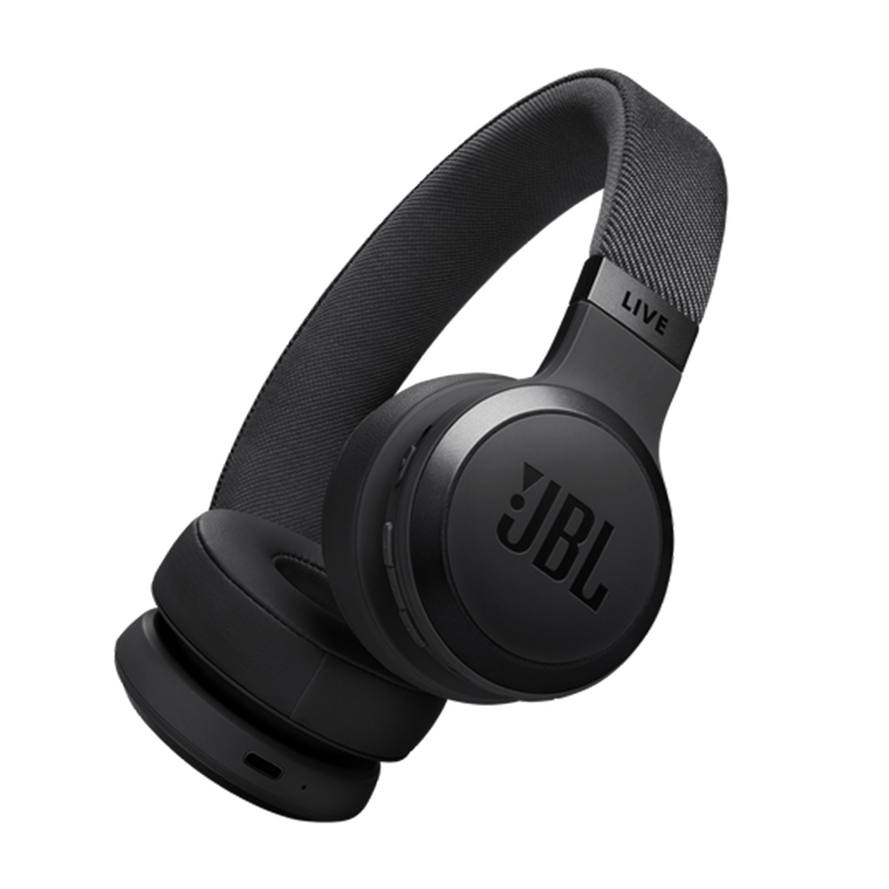 JBL Live 670NC Wireless Over-Ear Headphones - Black