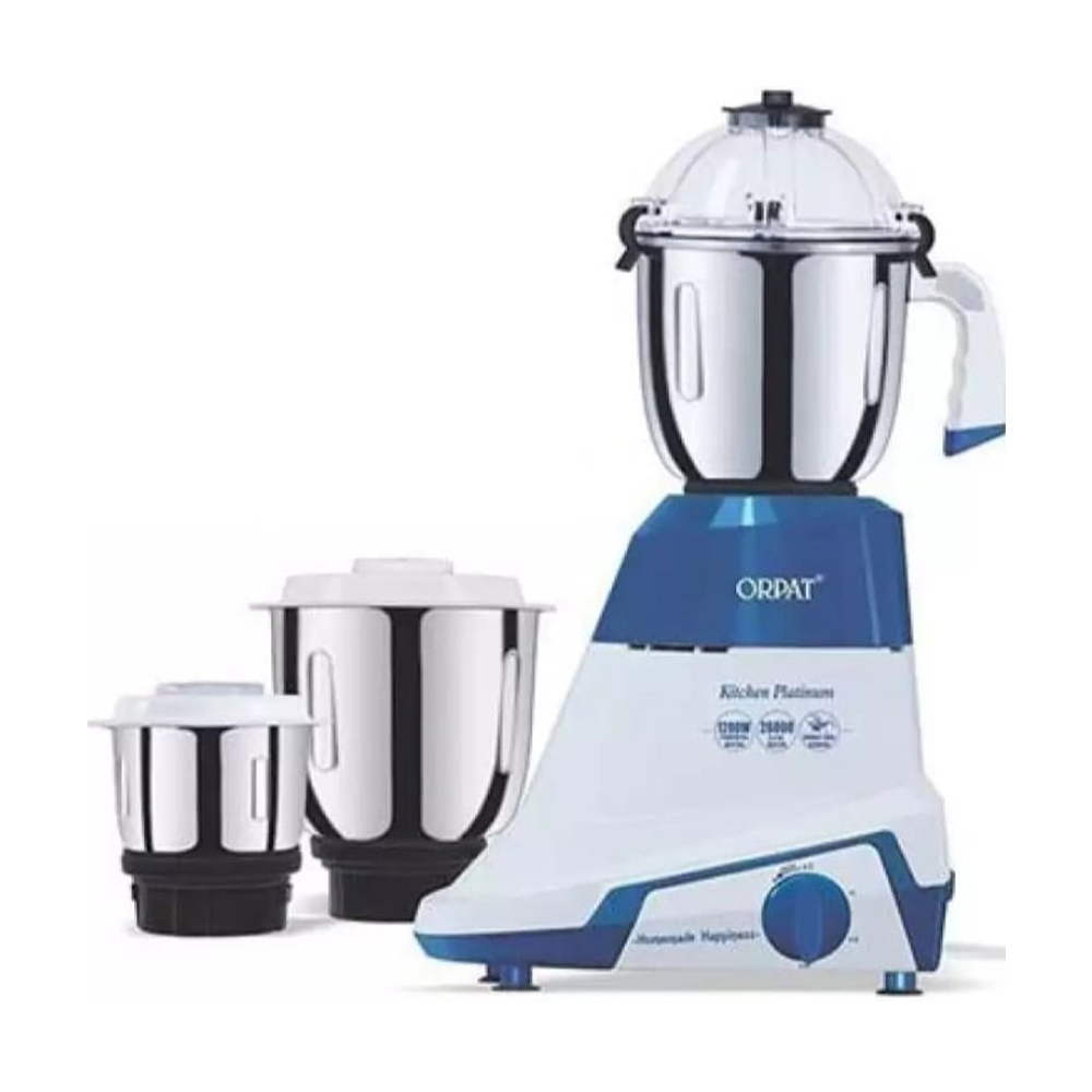 Orpat Kitchen Platinum Mixer Grinder and Blender - 1200 Watt