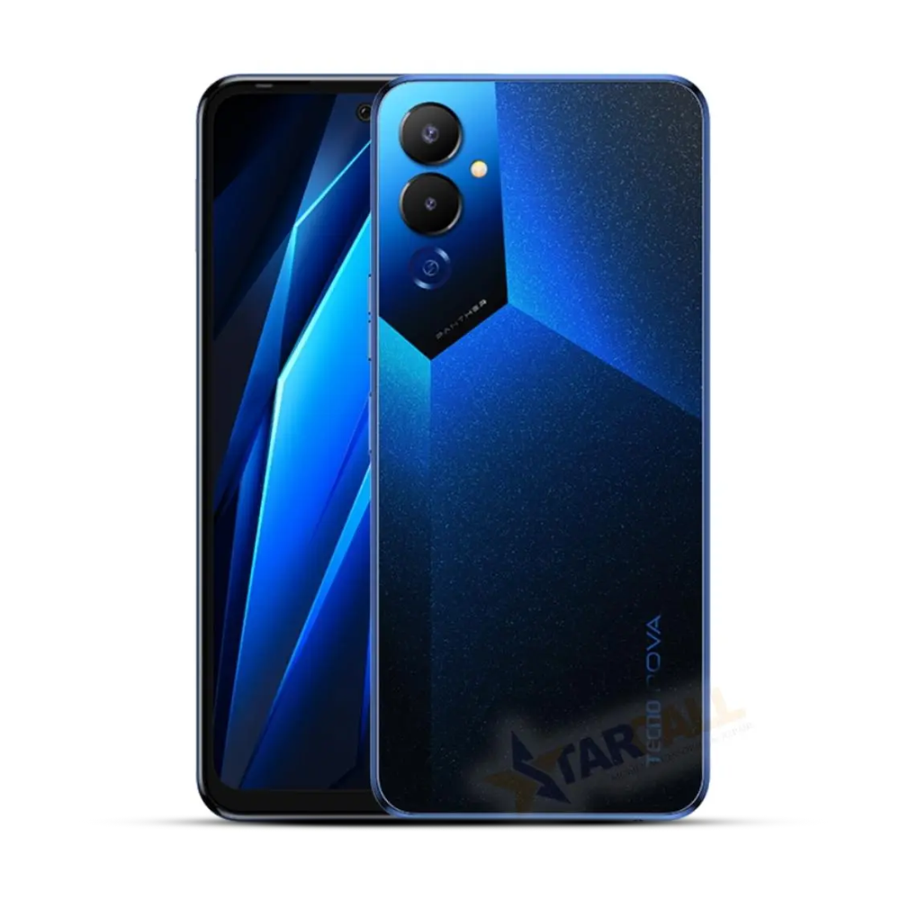 Tecno Pova 4 Smartphone - 6.82" - 8GB RAM - 256GB ROM - 50MP - Cryolite Blue