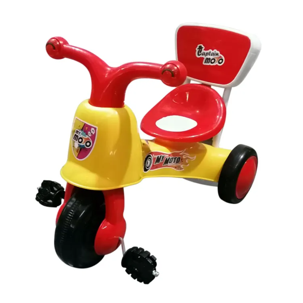 Tricycle Three Wheeler For Kids - Multicolor