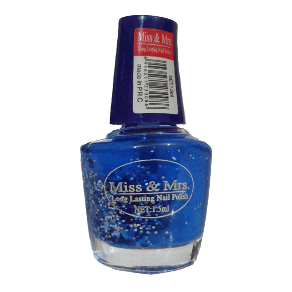 Nail Polish For Women- Blue - 1.5ml