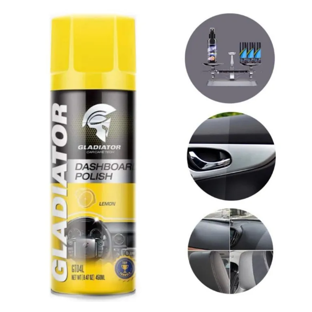 Gladiator Lemon Dashboard Polish - 450ml