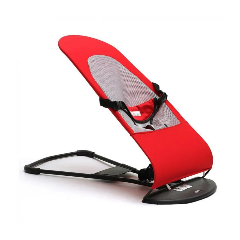 Baby Bouncer Chair With Toy - Red